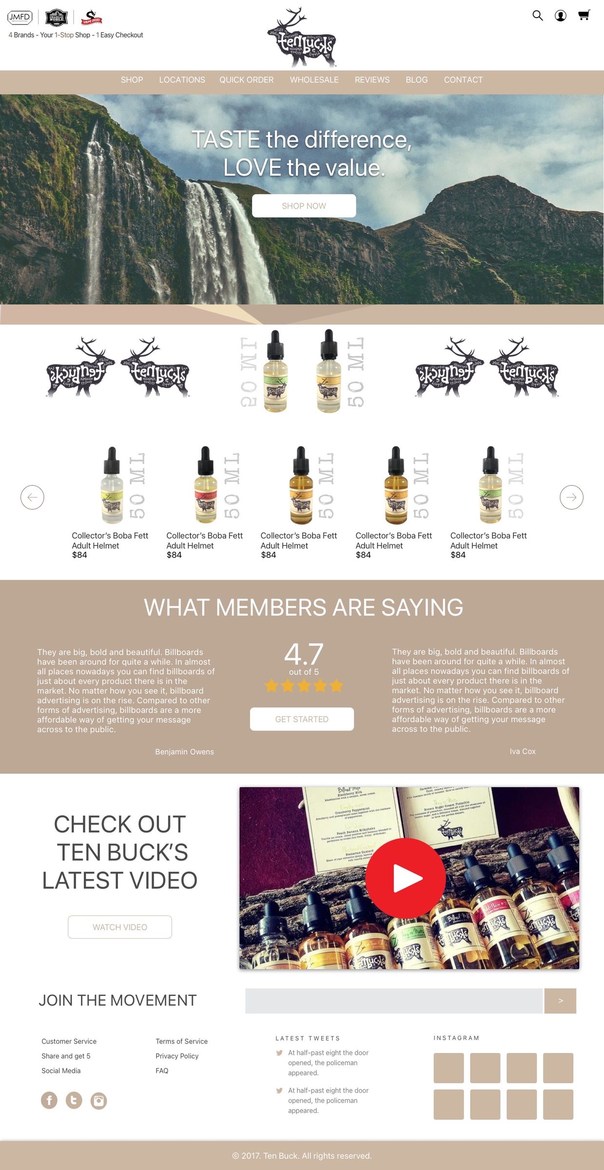 Vape Dojo Ten Buck